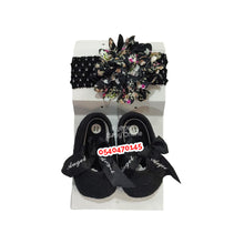 Load image into Gallery viewer, Baby Girl Shoe With Headband (Miyuebb) - Kyemen Baby Online
