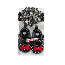 Load image into Gallery viewer, Baby Girl Shoe With Headband (Miyuebb) - Kyemen Baby Online
