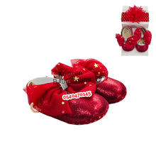 Load image into Gallery viewer, Baby Girl Shoe With Headband (Miyuebb) - Kyemen Baby Online
