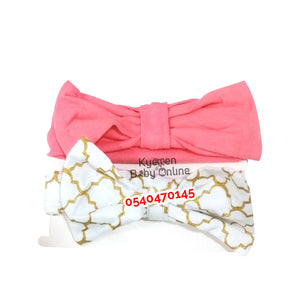 Baby Girl Headband (2 Pairs)