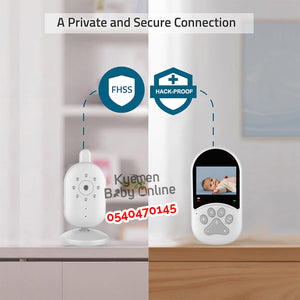 Baby Monitor (Wireless Baby Monitor System With 2.4"LCD Screen)