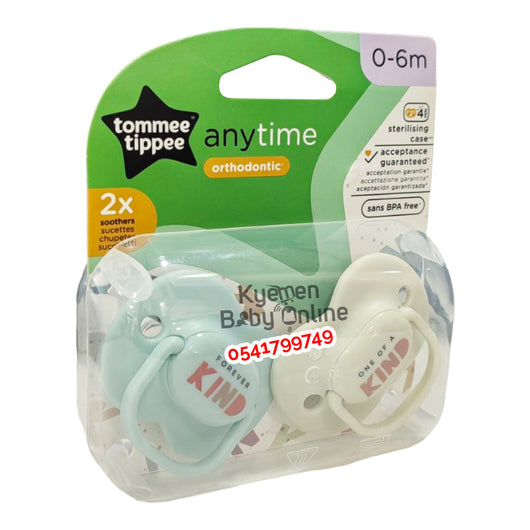 Tommee Tippee Pacifier (Anytime Orthodontic) Pacifier / Soother 0-6m