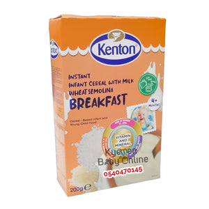 Kenton Baby Instant Cereal With Milk Wheat Semolina