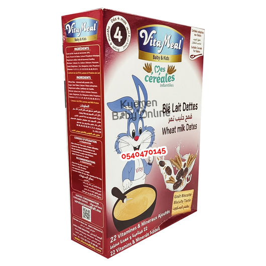 VitaMeal Baby And Kids Cereal (Wheat Milk Dates) 4m+