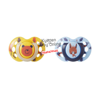 Tommee Tippee Pacifier (Fun Friends Orthodontic) Pacifier / Soother 6-18m