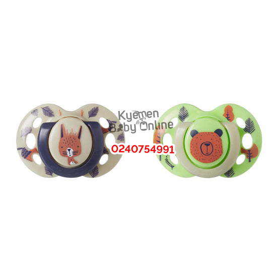 Tommee Tippee Pacifier (Fun Friends Orthodontic) Pacifier / Soother 6-18m - Kyemen Baby Online