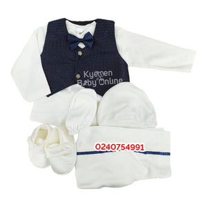 Baby Boy Christening Dress (0-3 Months) Babylia