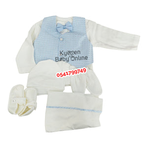 Baby Boy Christening Dress (0-3 Months) Babylia