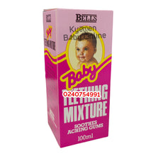 Load image into Gallery viewer, Teething Syrup / Mixture (Bells Baby Teething Mixture) 100ml - Kyemen Baby Online
