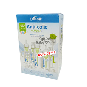 Dr. Brown Anti Colic Feeding Bottles 5pcs (Natural Flow)