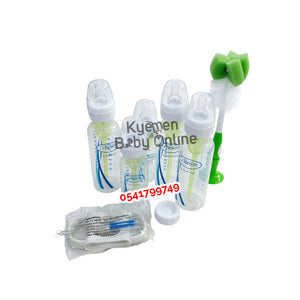 Dr. Brown Anti Colic Feeding Bottles 5pcs (Natural Flow)