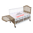 Load image into Gallery viewer, 2 in 1 Baby Wooden Cot 888 [Showroom Display]
