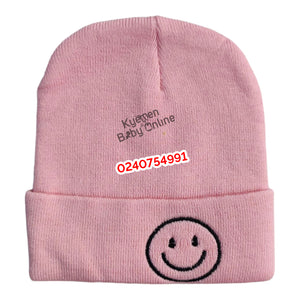 Baby Hat With Emoji (Unisex)