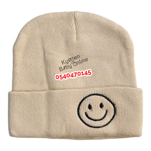 Baby Hat With Emoji (Unisex)