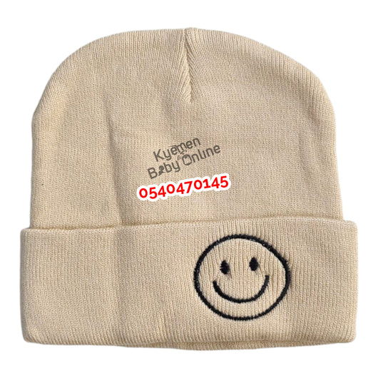 Baby Hat With Emoji (Unisex)