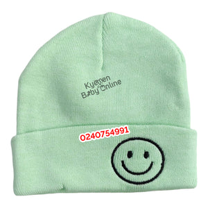 Baby Hat With Emoji (Unisex)