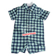 Load image into Gallery viewer, Baby Unisex Romper Checked (Free Planet)
