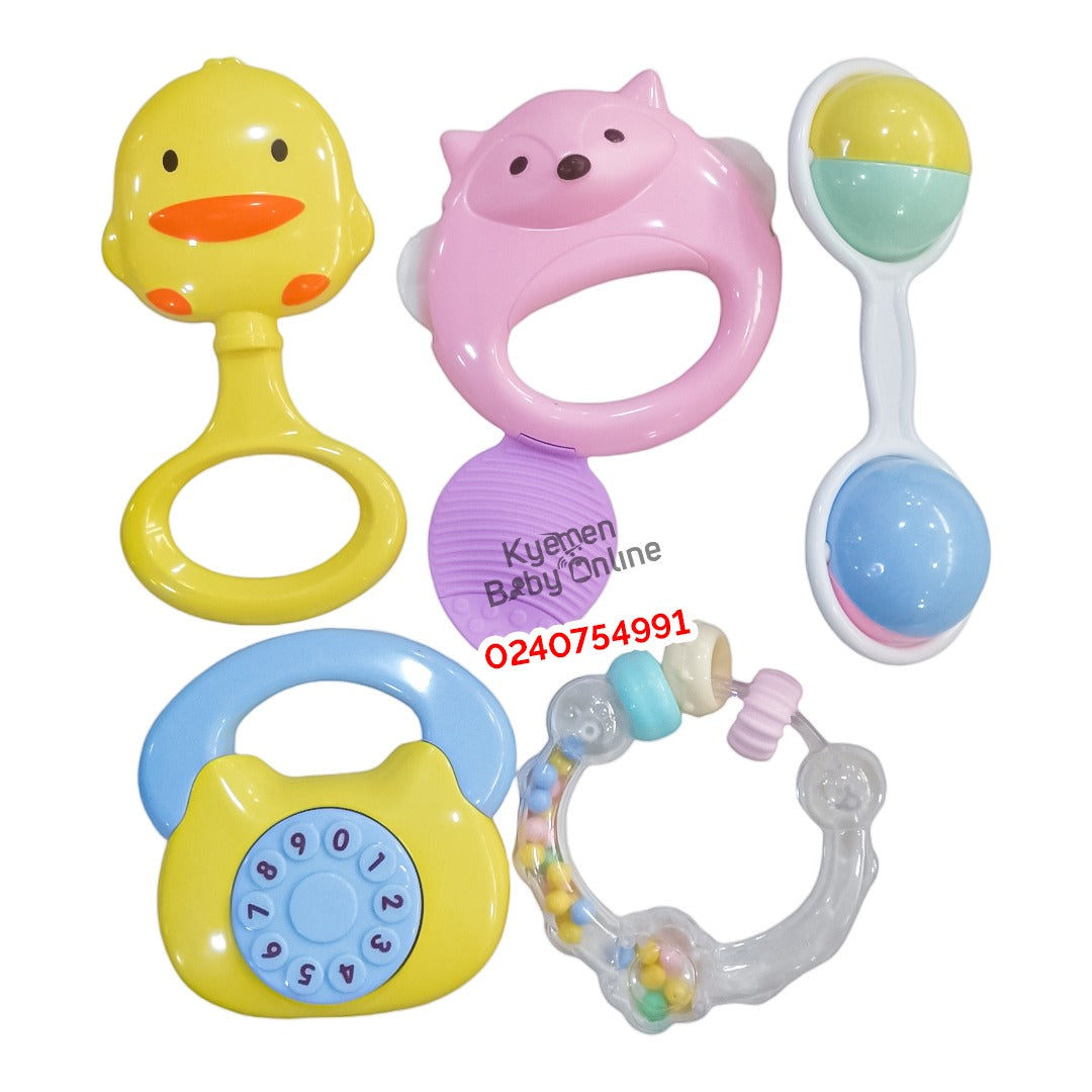 Baby Toy My Baby Rattle 5pcs KD225 73 Price in Ghana Kyemen Baby Online