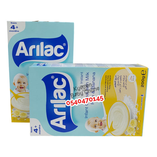 Arilac Infant Cereal With Milk [Rice And Banana] (200g) 4m+