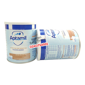 Aptamil Lactose Free First Infant Milk (Breastmilk Substitute) 400g