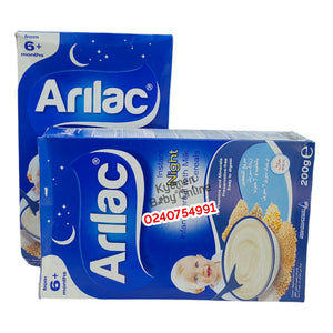 Arilac Instant Night Infant Cereal With Milk [7 Cereals] (200g) 6m+