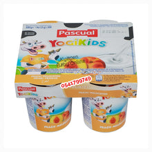 Load image into Gallery viewer, Pascual Yoghurt Yogikids Peach (4pcs) 6m+ - Kyemen Baby Online

