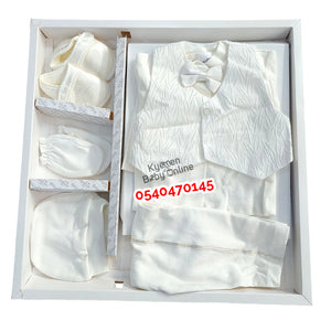 Baby Boy Christening Dress (0-3 Months) Babylia