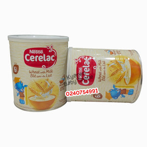 Cerelac Wheat With Milk (Can 400g) 6m+