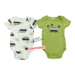 Load image into Gallery viewer, Baby Boy Bodysuit With Shorts T-Shirt And Pants (4pcs) (PL Baby) Green
