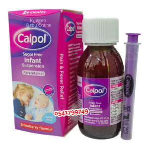 Calpol Sugar Free Instant Suspension 100ml