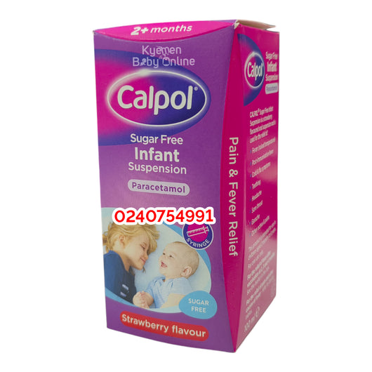 Calpol Sugar Free Instant Suspension 100ml