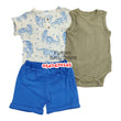 Load image into Gallery viewer, Baby Boy T-Shirt &amp; Sleeveless Bodysuit With Shorts (Cute Koala) Cream
