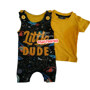 Baby Boy Romper (George Baby) Little Dude