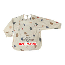 Load image into Gallery viewer, Baby Bib Apron ( Long Sleeves Type 2) Dr. Annie's - Kyemen Baby Online
