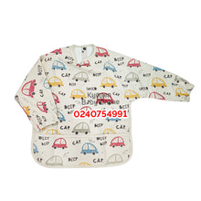 Load image into Gallery viewer, Baby Bib / Apron ( Long Sleeves Type 1) Dr. Annie's - Kyemen Baby Online
