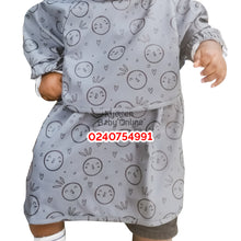 Load image into Gallery viewer, Baby Bib Apron ( Long Sleeves Type 2) Dr. Annie's - Kyemen Baby Online
