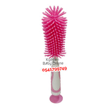 Load image into Gallery viewer, Baby Silicone Bottle Brush With Straw Brush And Suction (Dr. Annie's) - Kyemen Baby Online
