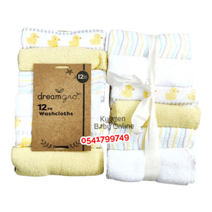 Baby Mouth Towel (DreamGro) 12 Pieces.