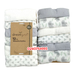 Baby Mouth Towel (DreamGro) 12 Pieces.