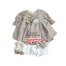 Load image into Gallery viewer, Baby Girl Christening Dress (0-6m) PinkyDolls - Kyemen Baby Online
