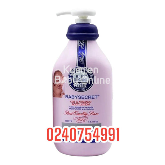 Baby Secret Lotion (Oat And Avacado) 400ml