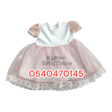 Load image into Gallery viewer, Baby Girl Dress (Baby Minicix) Pink - Kyemen Baby Online
