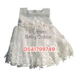 Load image into Gallery viewer, Baby Girl Christening Dress (0-6 Months) All White Petite Ponpon New
