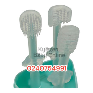 Silicone Tooth Brush (Dr Annie’s)3pcs