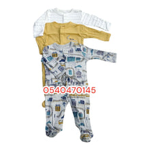 Load image into Gallery viewer, Baby Sleep Suit / Sleep Wear / Overall (Mamas And Papas 3pcs) 0-3m - Kyemen Baby Online
