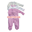 Load image into Gallery viewer, Baby Sleep Suit / Sleep Wear / Overall (Mamas And Papas 3pcs) 0-3 Months.
