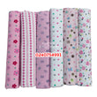 Load image into Gallery viewer, 6 In 1 Coloured Cot Sheet / Receiving Blanket (Carter&#39;s Flower)
