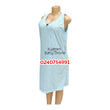 Load image into Gallery viewer, Breastfeeding Night Gown With Coat (Polka Dot) Blue
