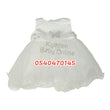 Load image into Gallery viewer, Baby Girl Christening Dress (0-6 Months) All White Bebelinna
