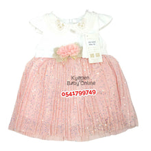 Load image into Gallery viewer, Baby Girl Dress With Pants (DK House) Peach - Kyemen Baby Online
